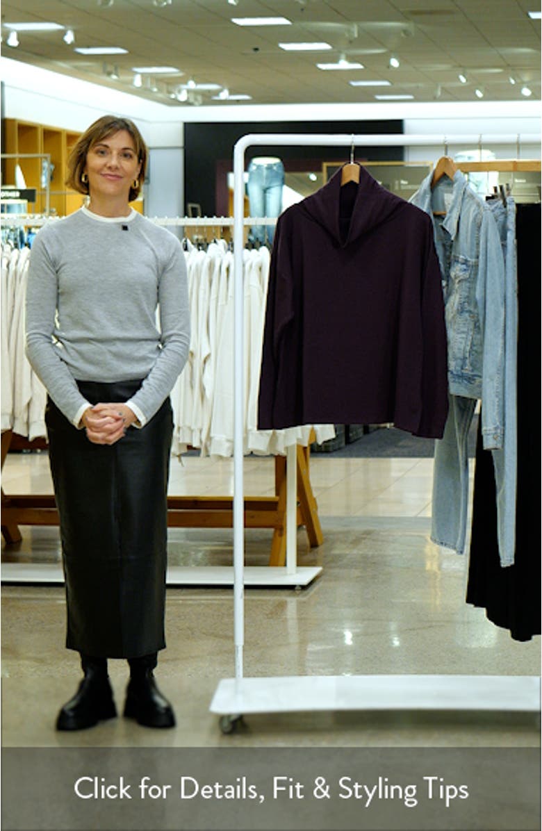 Drapey Funnel Neck Top, sales video thumbnail