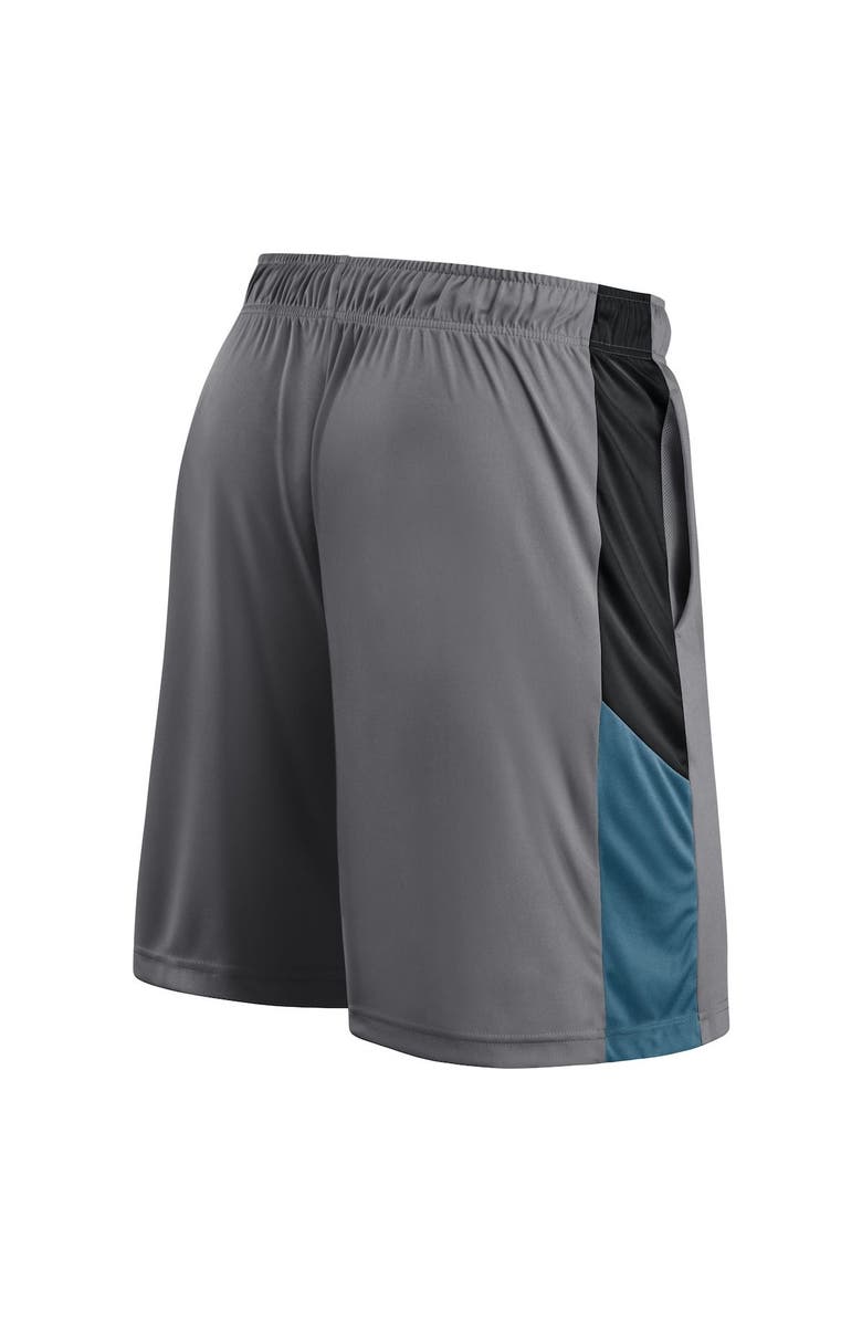 FANATICS Men's Fanatics Branded Gray Jacksonville Jaguars Primary Logo Shorts, Alternate, color, 