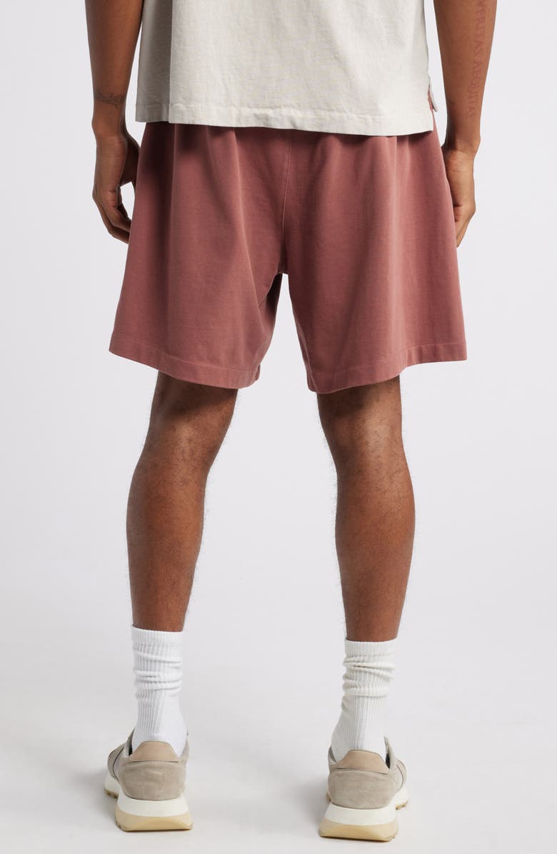Fear of God Essentials Gender Inclusive Heavy Cotton Fleece Soccer Shorts, Alternate, color, 