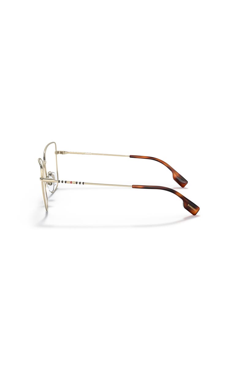 Burberry 55mm Cat Eye optical glasses, Alternate, color, Gold