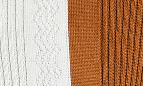 BEN SHERMAN BEN SHERMAN TEXTURED BLOCK STRIPE KNIT POLO 