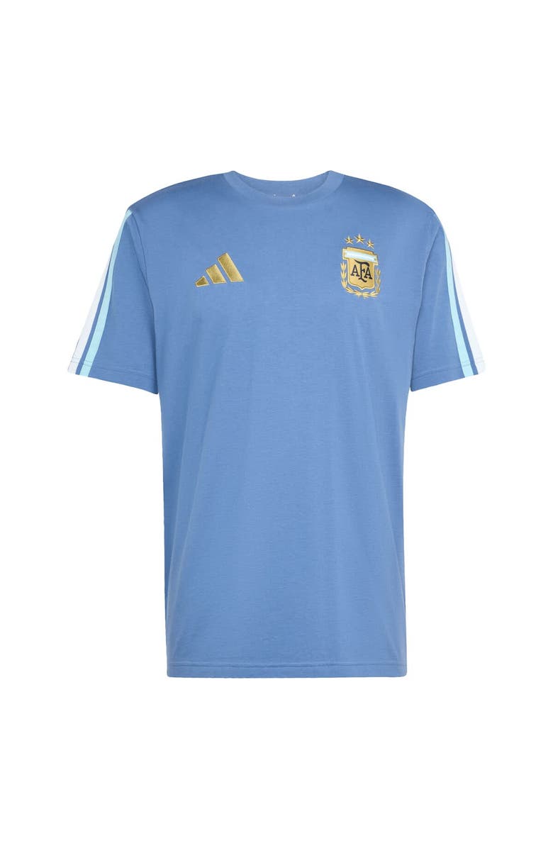 adidas Men's adidas Blue Argentina National Team FIFA x World Cup Alphaskin T-Shirt, Alternate, color, Blue