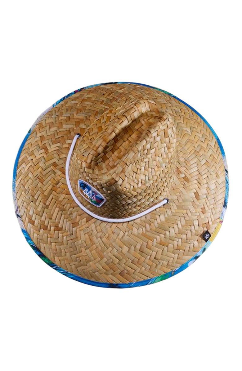 Hemlock Seaside Straw Lifeguard Hat, Alternate, color, Beachside