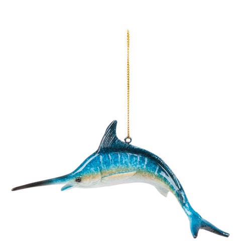 Cozumel Reef Swordfish Coastal Christmas Xmas Ornament