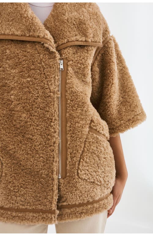 Lamarque Ohanna | Faux Fur Coat In Brown