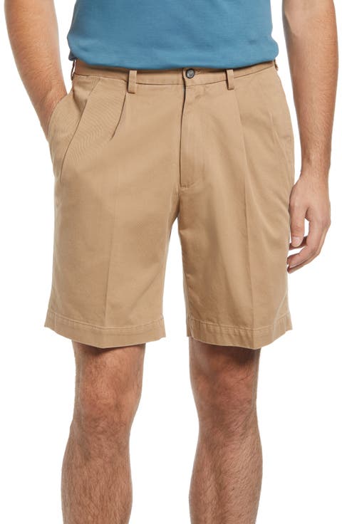 Charleston Khakis Pleated Chino Shorts