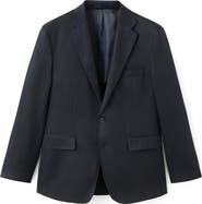 MANGO Amalfi Slim Fit Lyocell & Linen Blend Suit Jacket