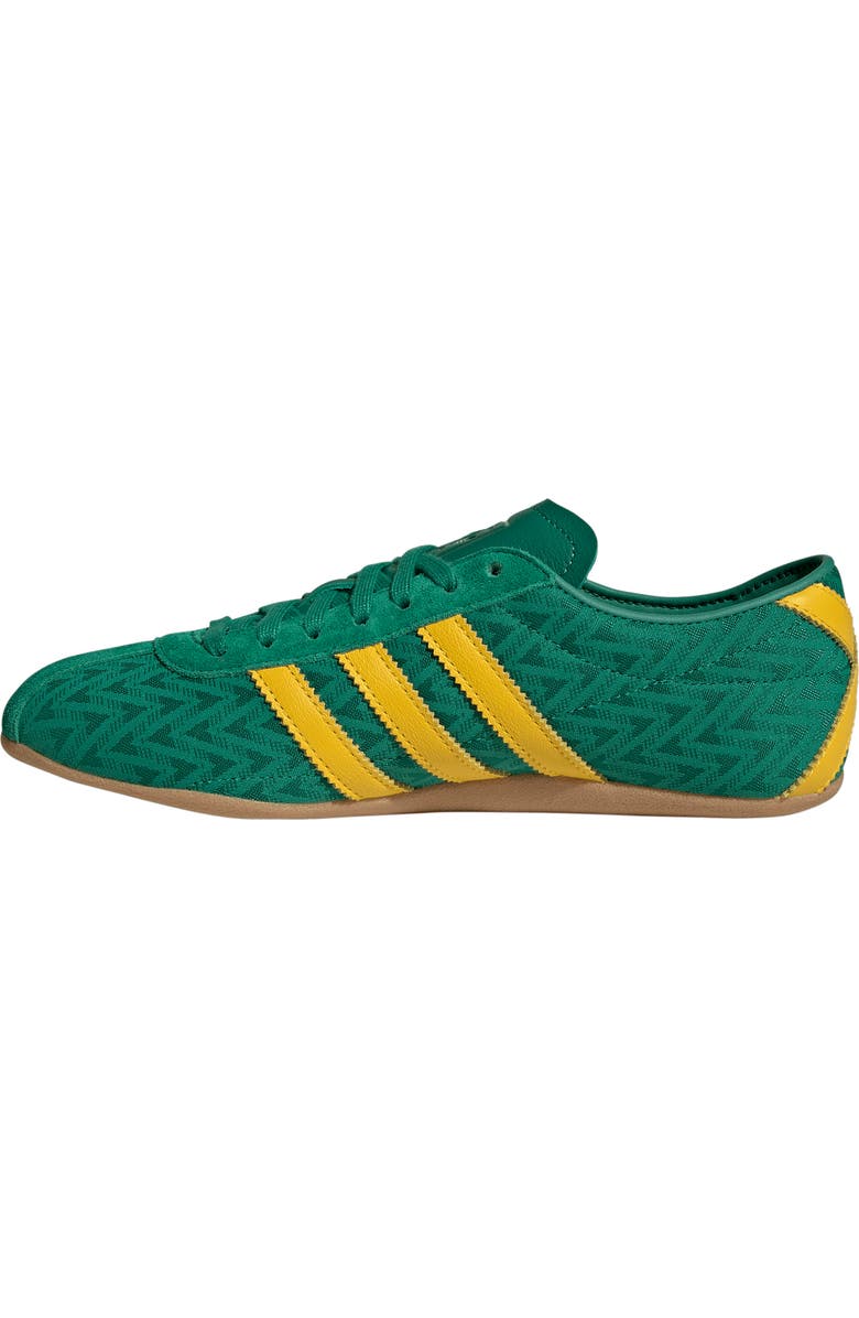 adidas Tokyo Jacquard Low Top Sneaker, Alternate, color, Bold Green/ Yellow/ Black