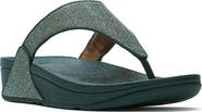 FitFlop Lulu Shimmerglitz Toe Post Sandal