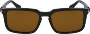 FERRAGAMO Gancini Evolution 56mm Rectangular Sunglasses