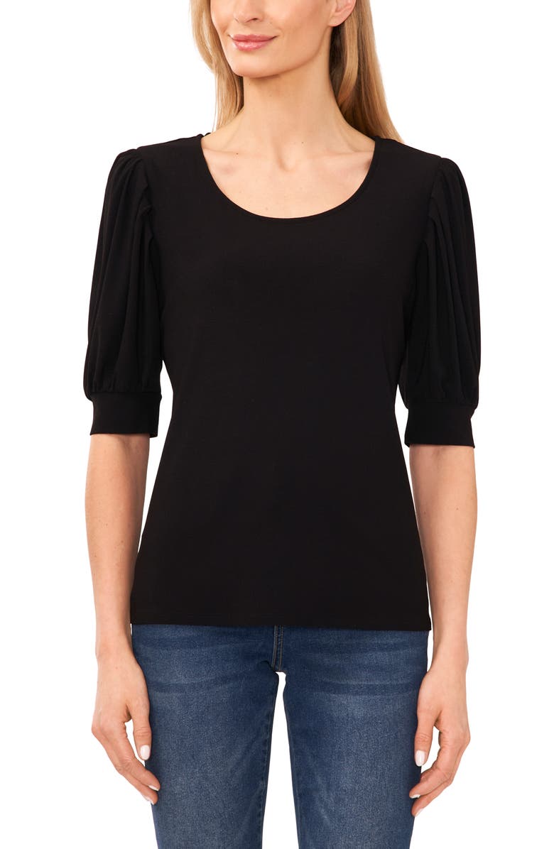 CeCe Puff Sleeve Sweater, Alternate, color,