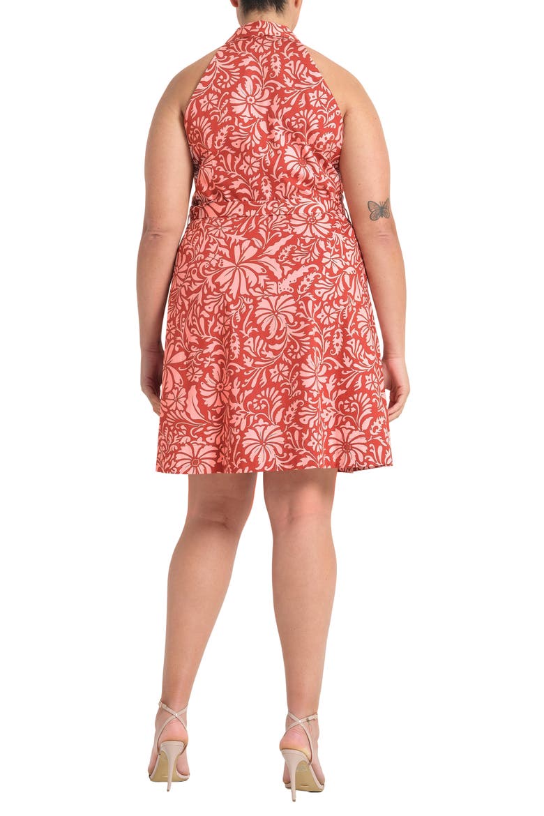 Bellavie Belted Shirtdress, Alternate, color, ROSEWOOD