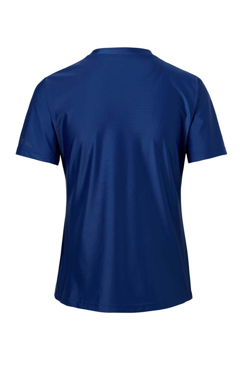 Quarter Zip Crew Sun & Swim Shirt, Alternate, color, Navy Blue