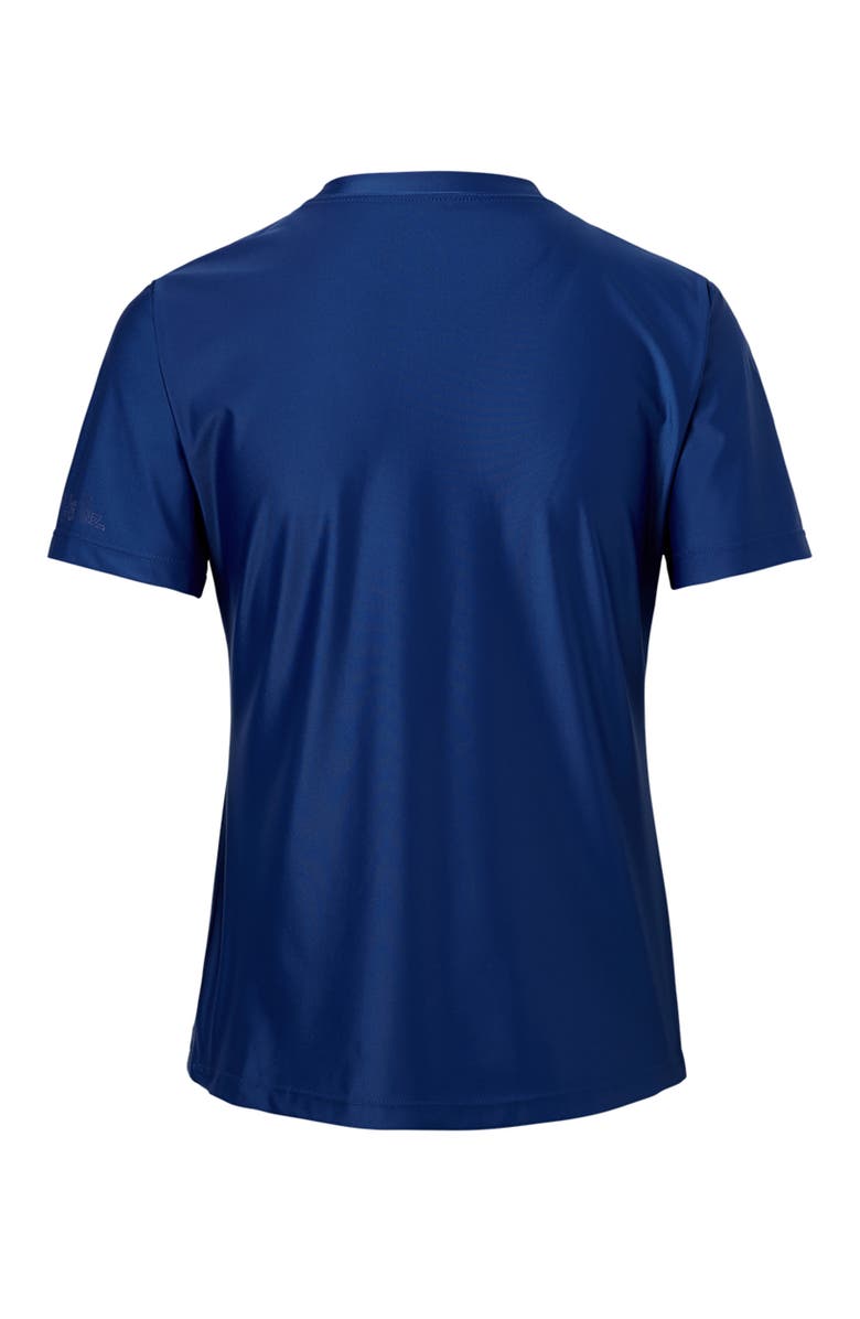 UV Skinz Quarter Zip Crew Sun & Swim Shirt, Alternate, color, Navy Blue