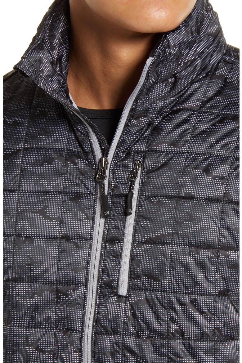 Rainier PrimaLoft® Printed Jacket, Alternate, color, BLACK