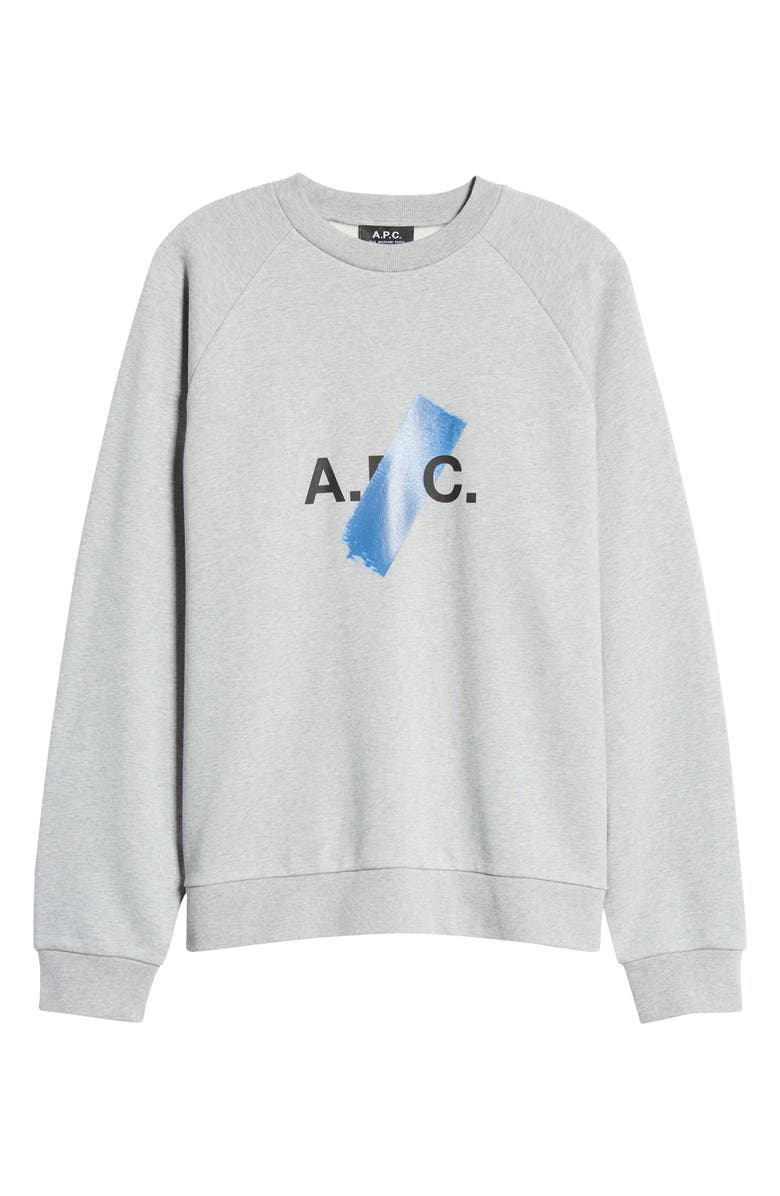 A.P.C. Men's Shiba Crewneck Sweatshirt, Alternate, color, 