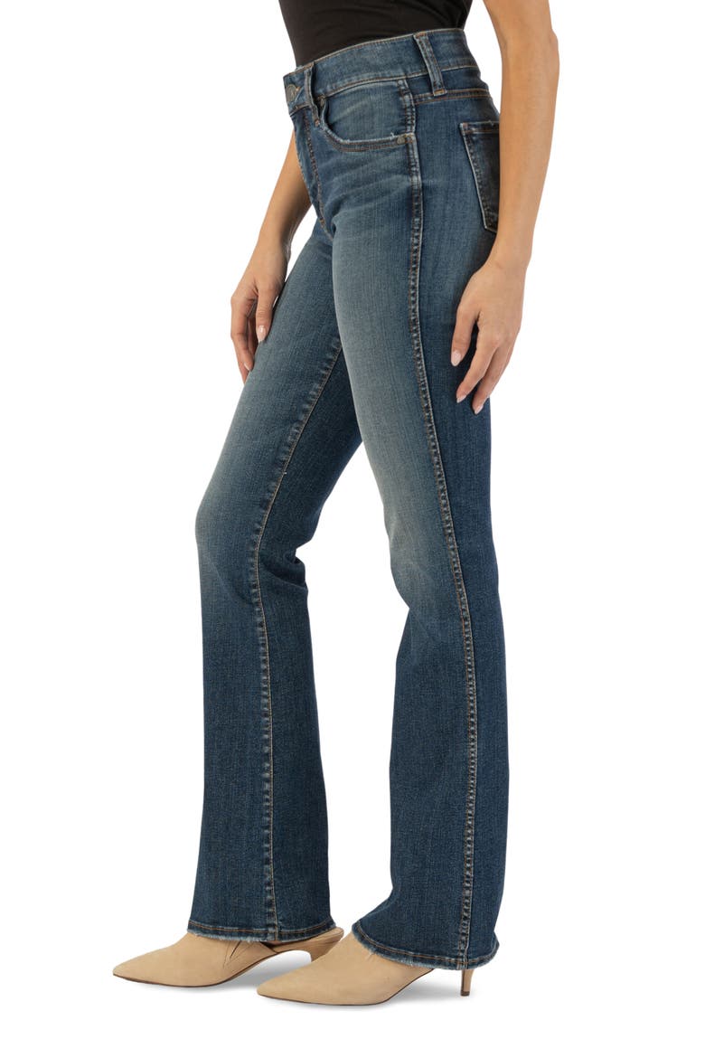 Natalie Fab Ab High Waist Bootcut Jeans, Alternate, color, ALLIED W/DK STO