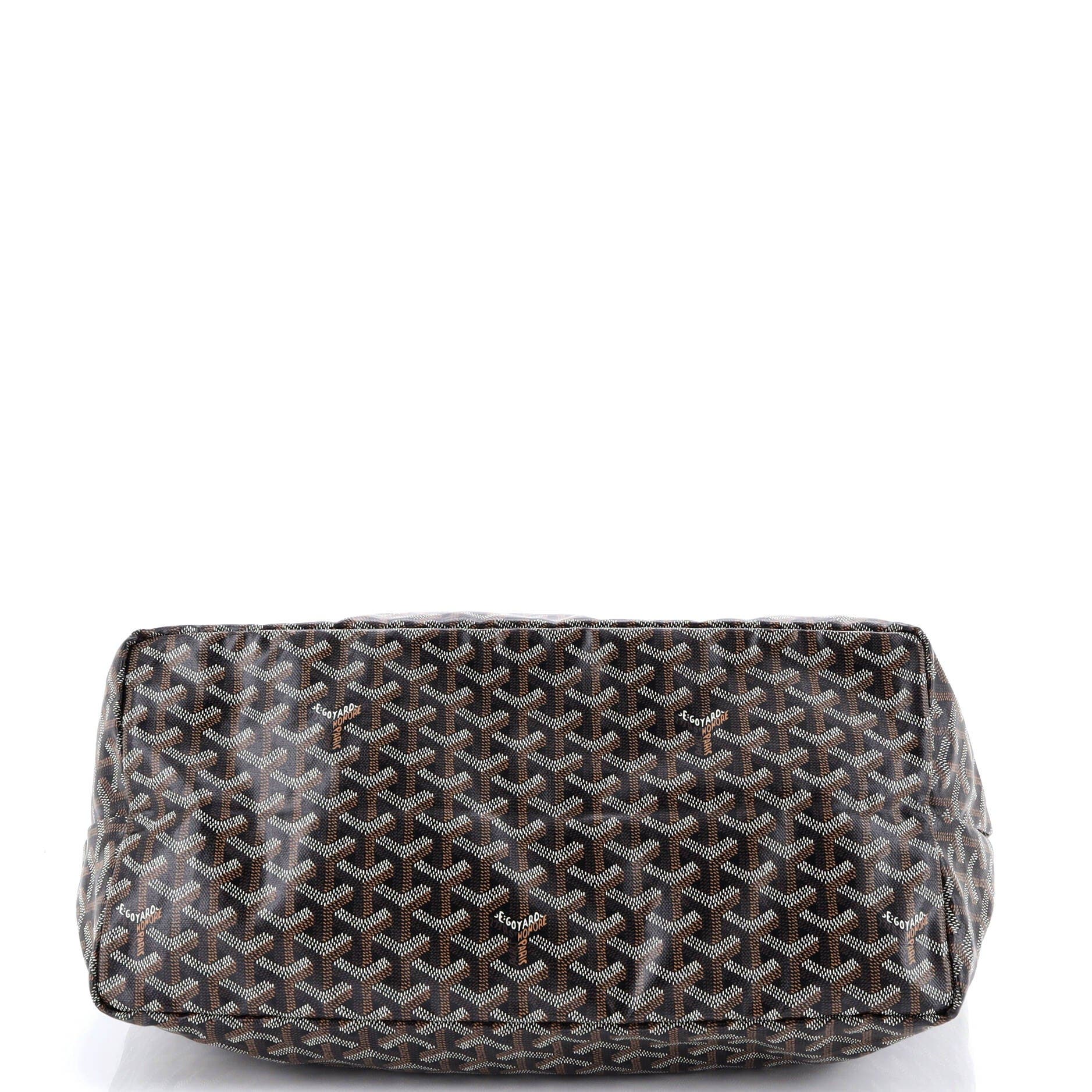 Pre-Owned Goyard Saint Louis Tote Printed Coated Canvas GM, Alternate, color, 