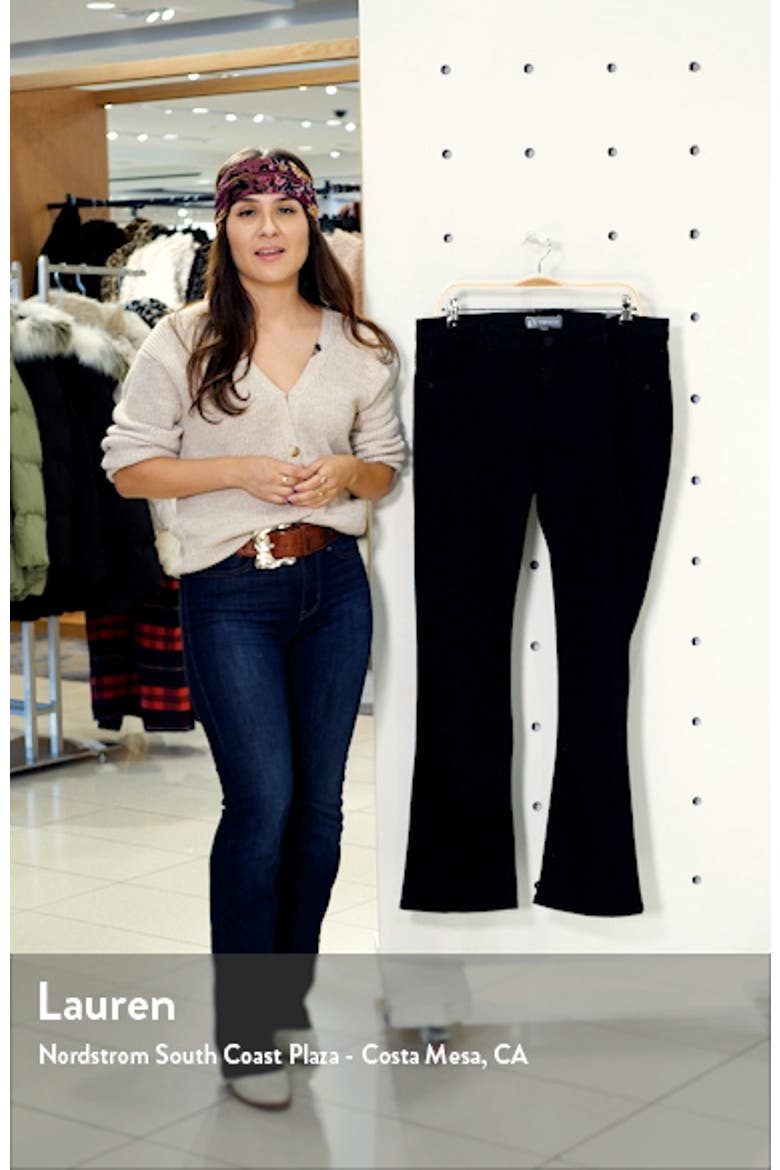 'Ab'Solution Itty Bitty Bootcut Jeans (Nordstrom Exclusive) video