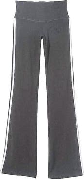 Lezat Ella Organic Cotton High-Rise Flare Stripe Leggings