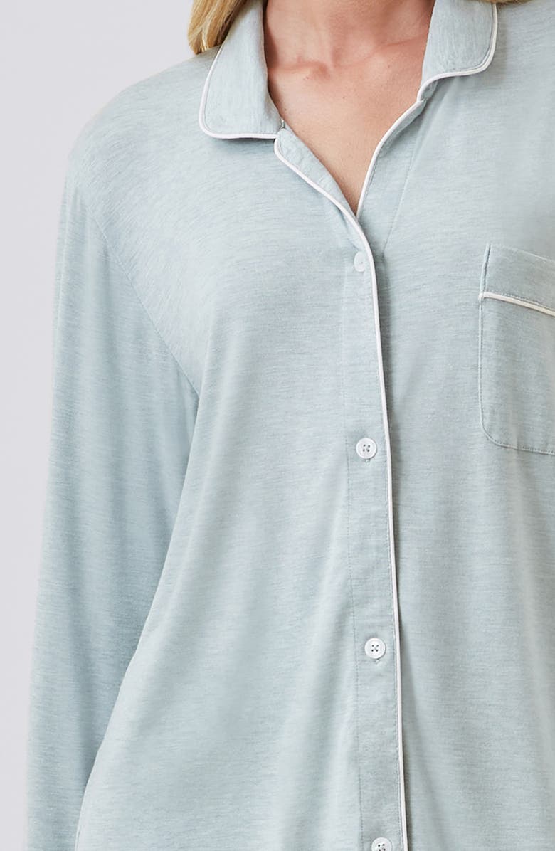 Papinelle Kate Pajamas, Alternate, color, Sage