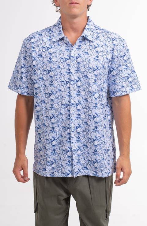 Aqua Terra™ Hibiscus Performance Shirt