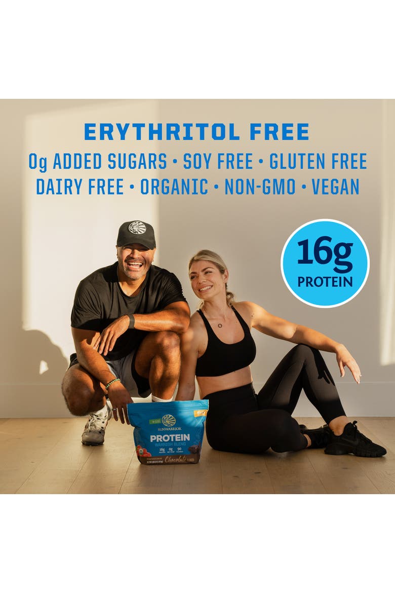 Organic Warrior Blend Protein Powder, Chocolate, 2.25kg, Alternate, color, No Color