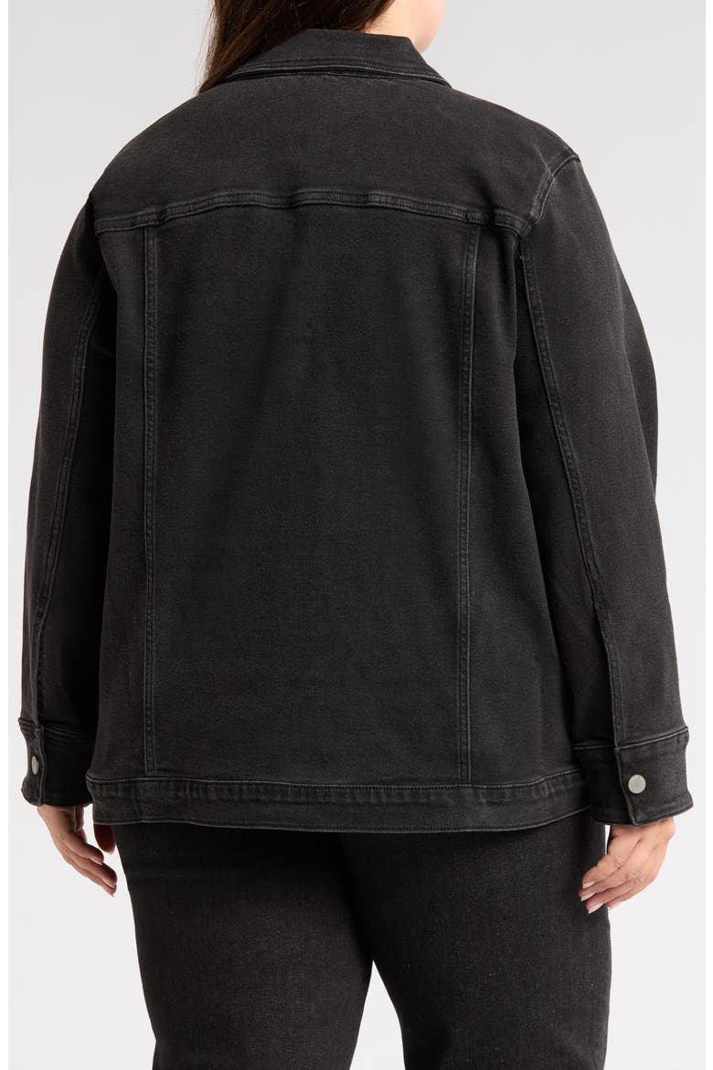Denim Chore Jacket, Alternate, color, BROKEN BLACK