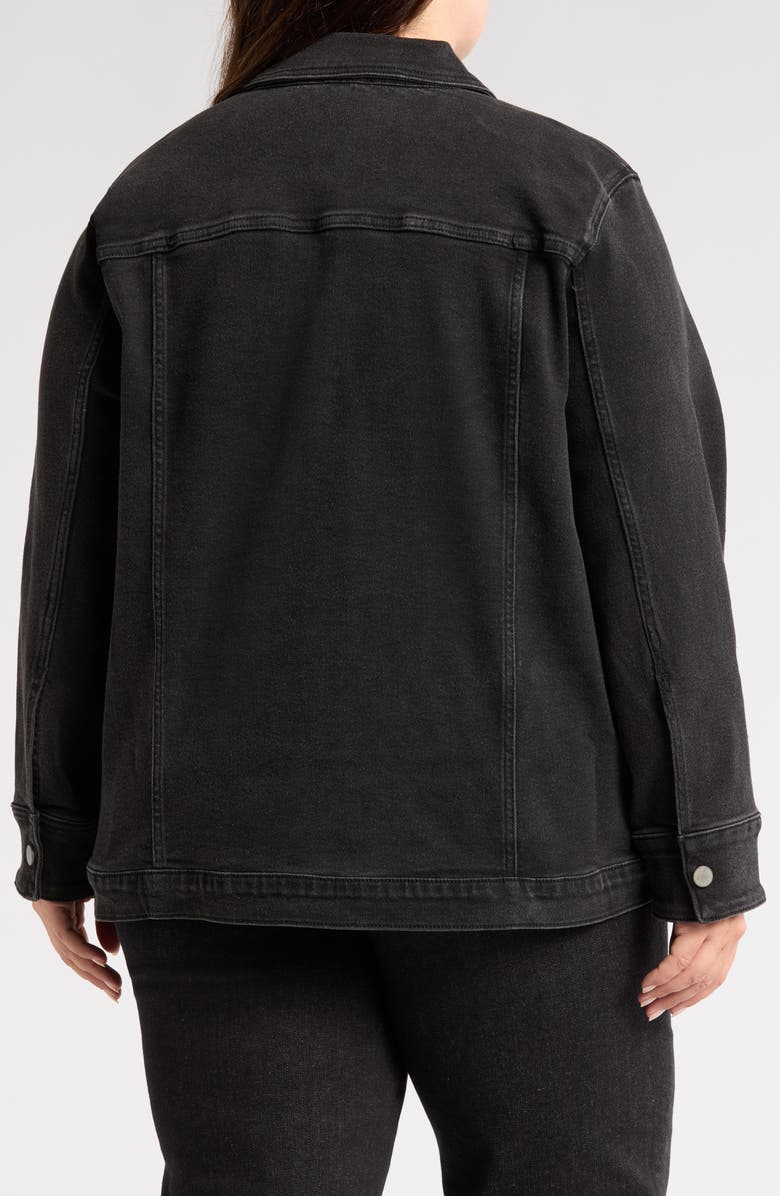 Universal Standard Denim Chore Jacket, Alternate, color,