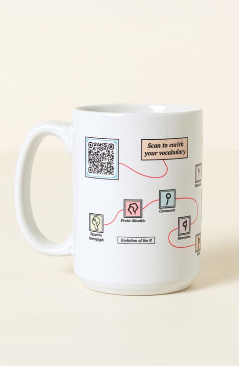 Word Nerd Interactive QR Mug