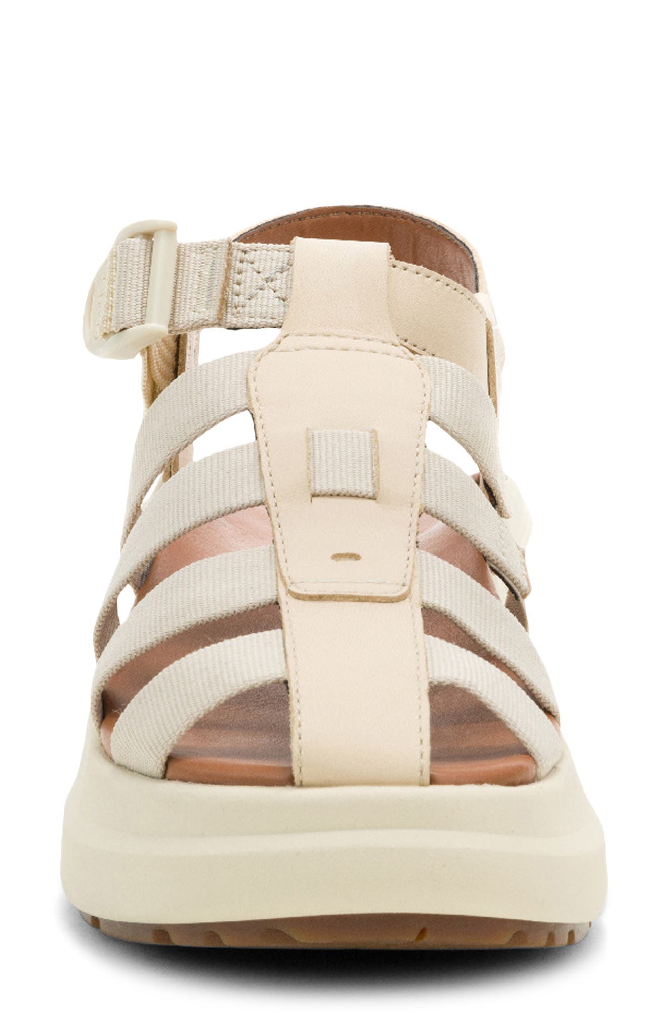 Cushform Fisherman Sandal, Alternate, color, KHAKI