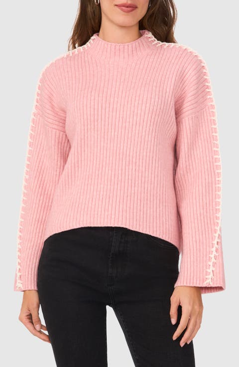 Contrast Stitch Sweater