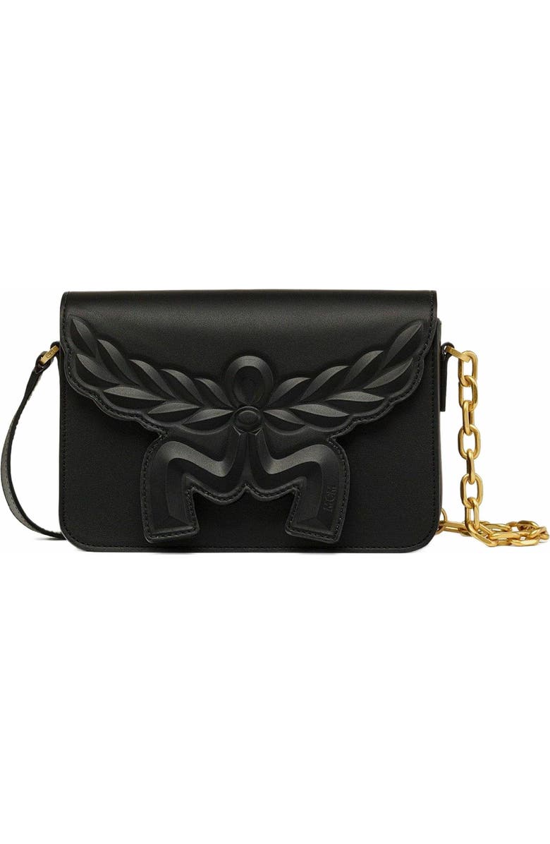 MCM Himmel Laurel Crossbody in Calf Leather, Main, color,