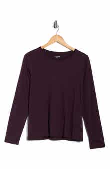 Eileen Fisher Organic Cotton Long Sleeve T-Shirt