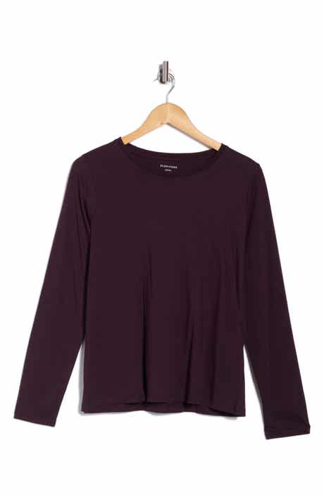 Eileen Fisher Organic Cotton Long Sleeve T-Shirt