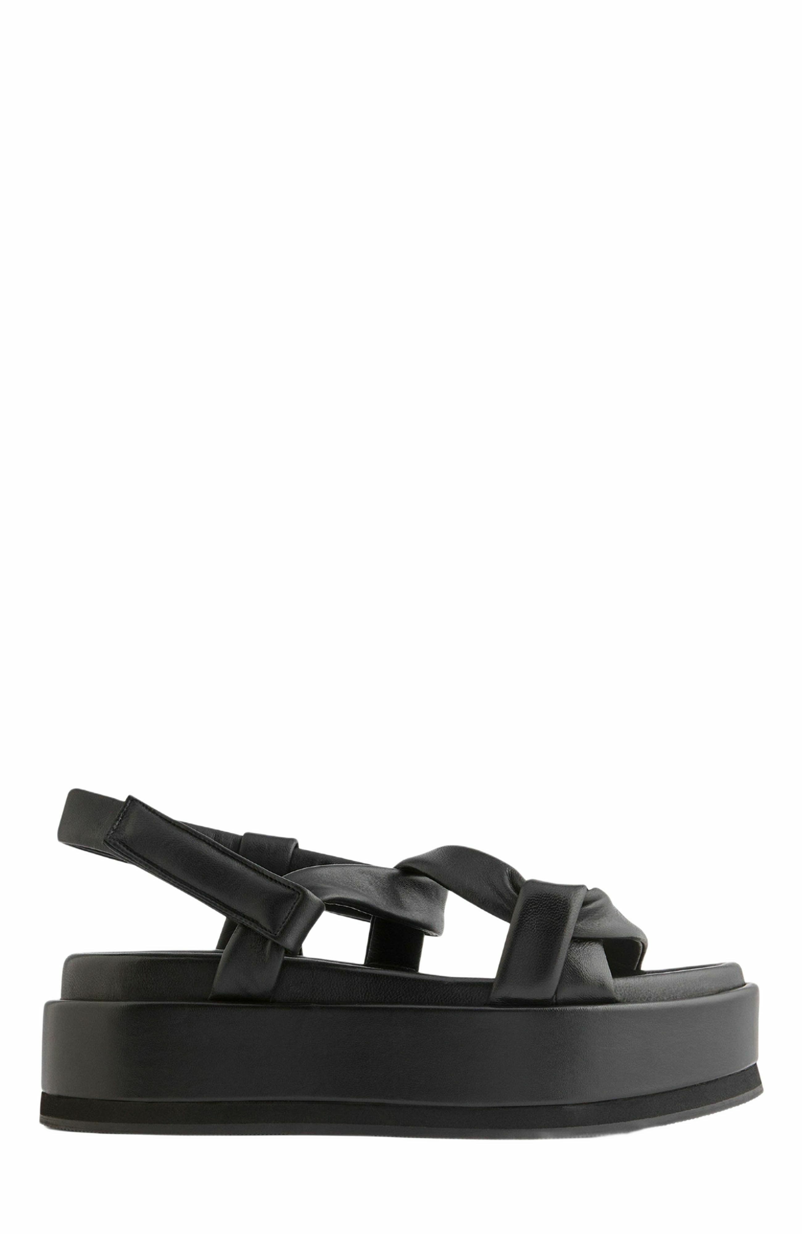 Neil J. Rodgers Obi Flatform, Main, color, Black Nappa