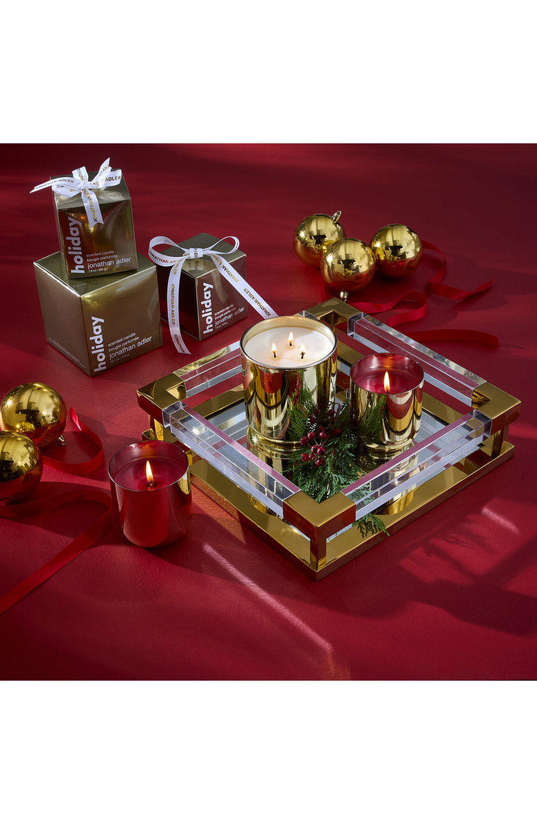 Jonathan Adler Pop Three-Wick Holiday Candle, Alternate, color, 