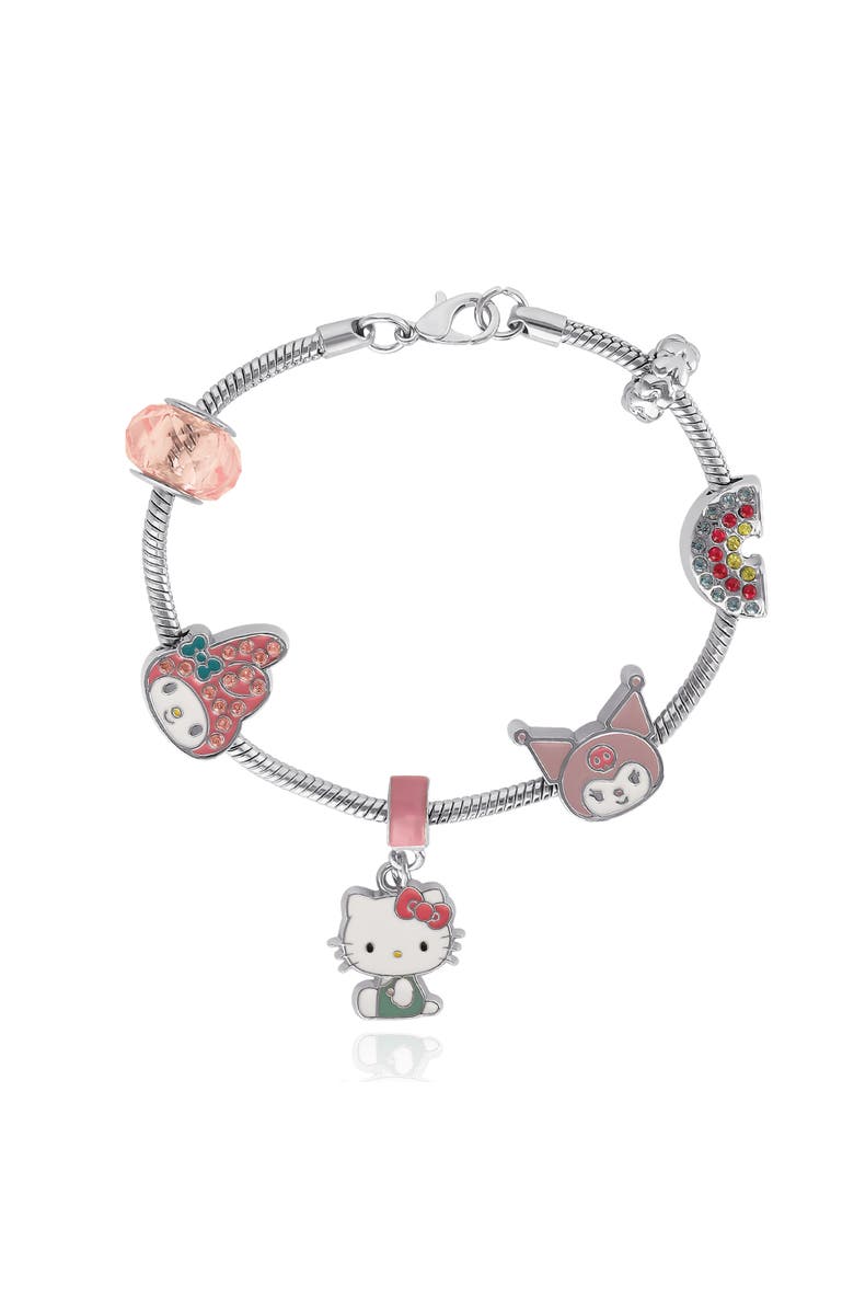 Hello Kitty & Friends Charm Bracelet, Alternate, color, Silver