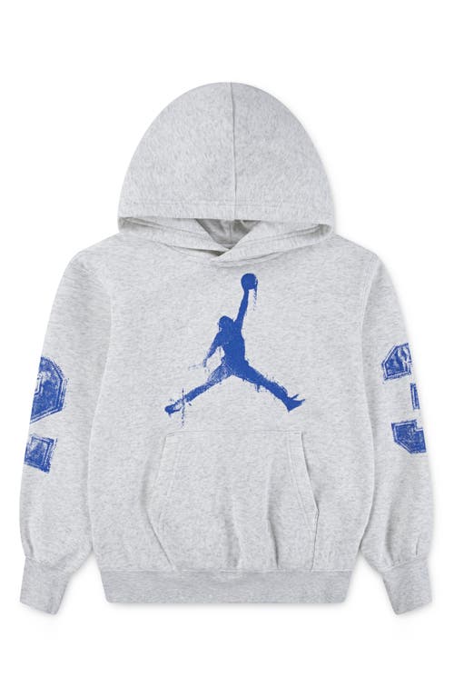Jordan Big Boys Mj Motion, Versatility And Performance Pullover Hoodie In Gray