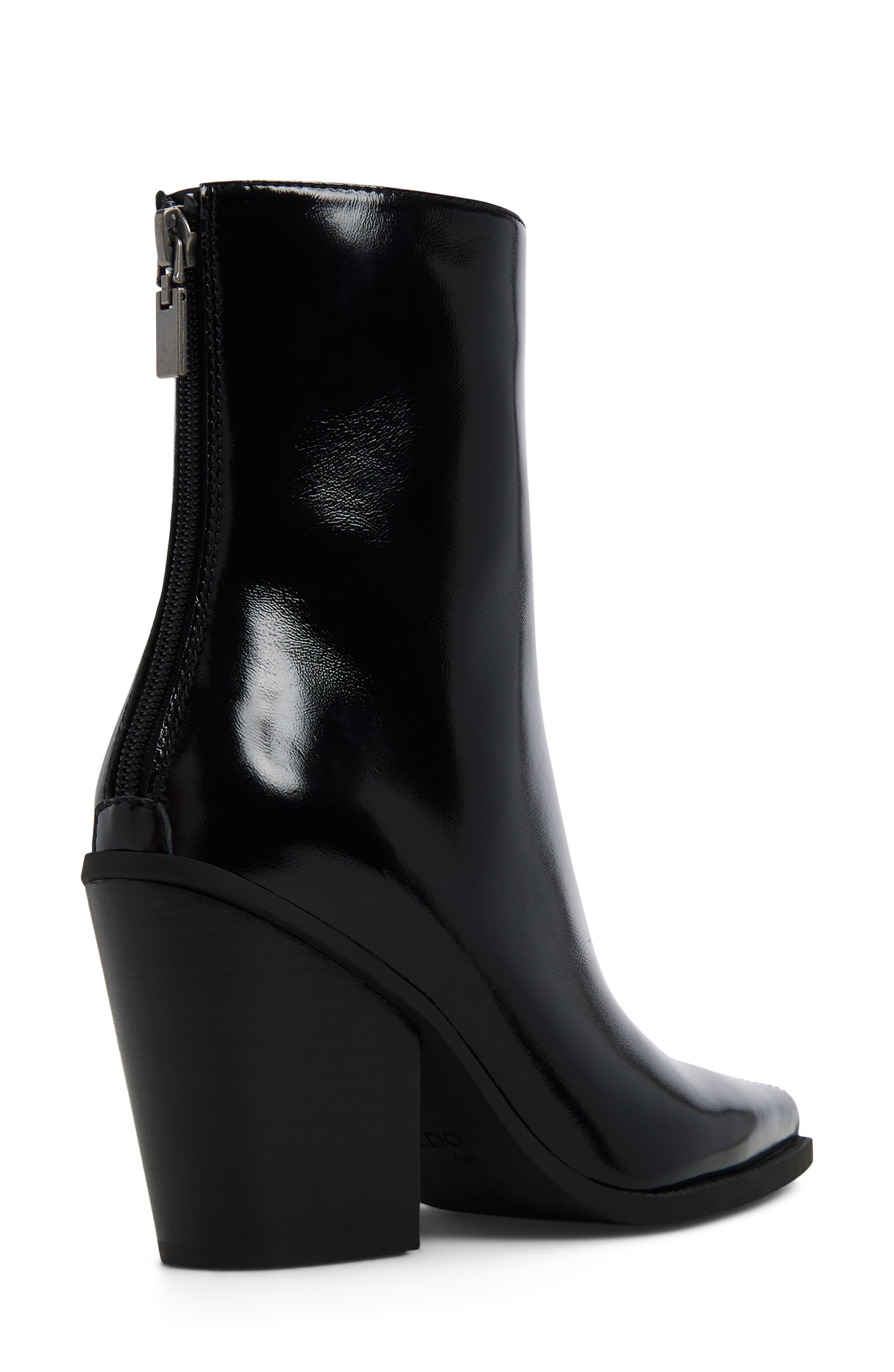 ALDO Norelle Ankle Boot, Alternate, color, Black