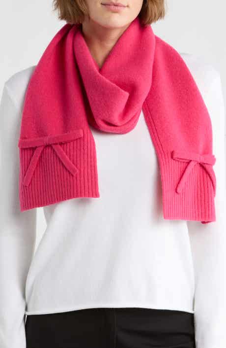 Kate Spade New York bow wool scarf