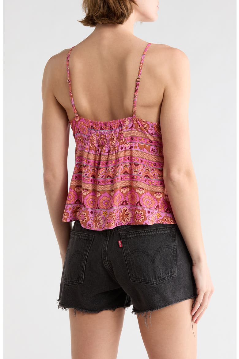 Carefree Crop Camisole, Alternate, color, BERRY PINK