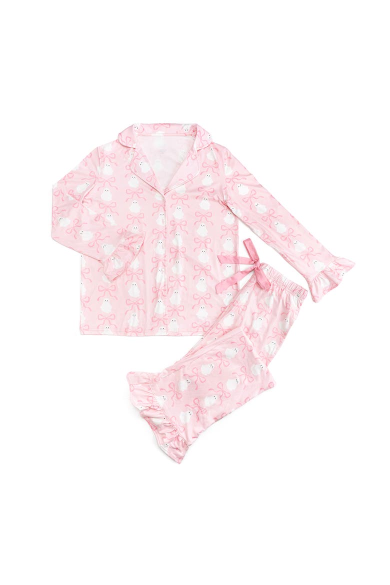 Ghost Halloween Women's Lounge Set, Main, color, Soft Pink
