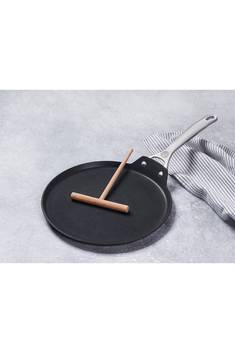 Toughened PRO Nonstick Crepe Pan, Alternate, color, BLACK