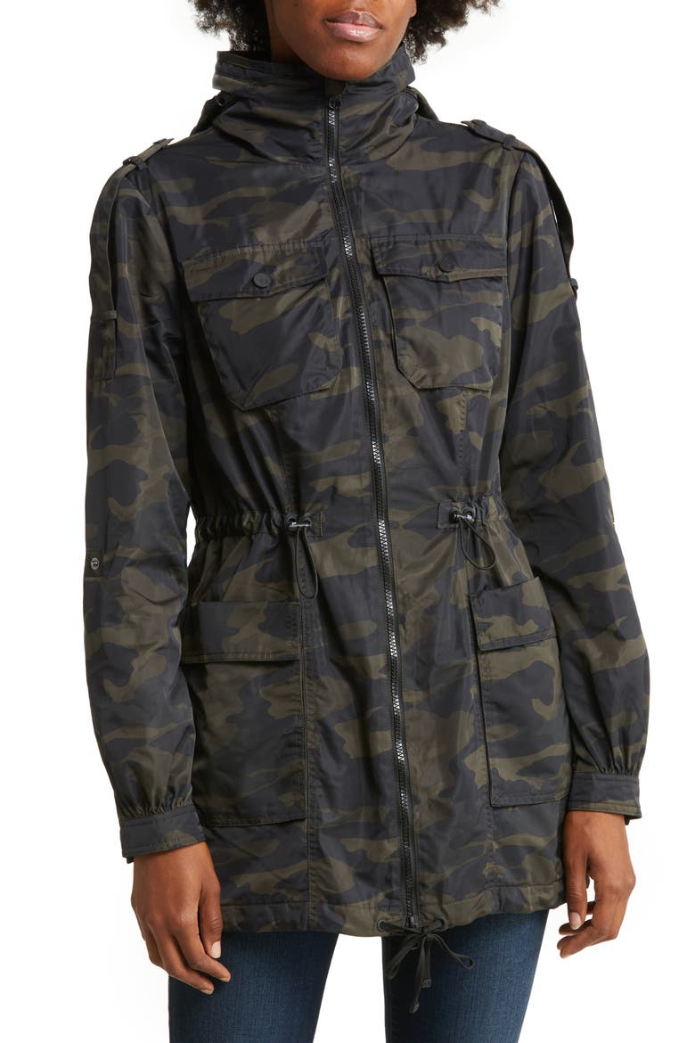Mastermind Water Resistant Camo Print Jacket, Alternate, color, CAMO
