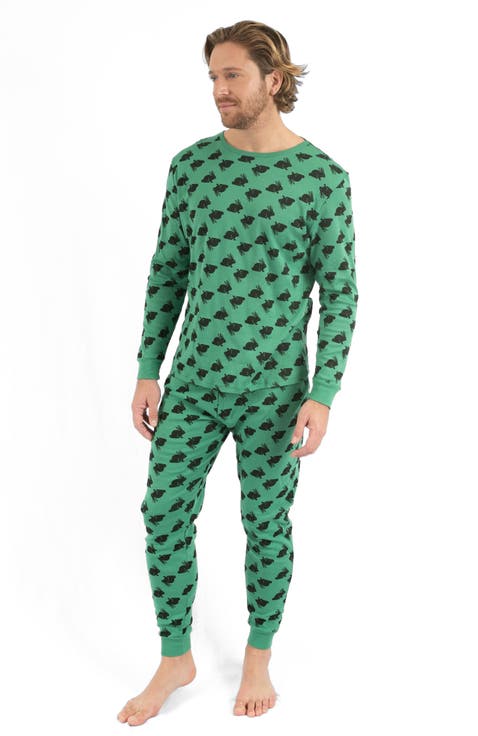 Men's Cotton Printed Matching Family Pajamas