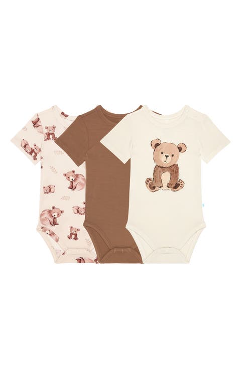Bernard Assorted 3-Pack Bodysuits (Baby)