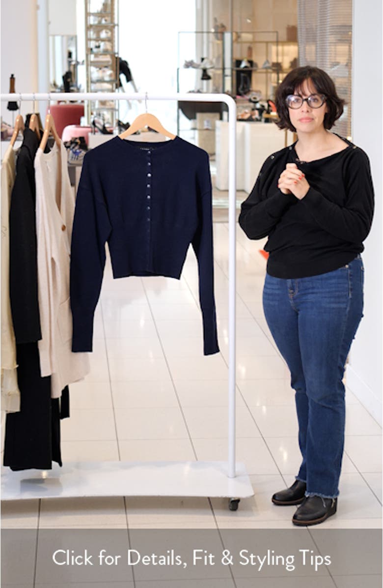 Head in the Clouds Crewneck Cardigan, sales video thumbnail