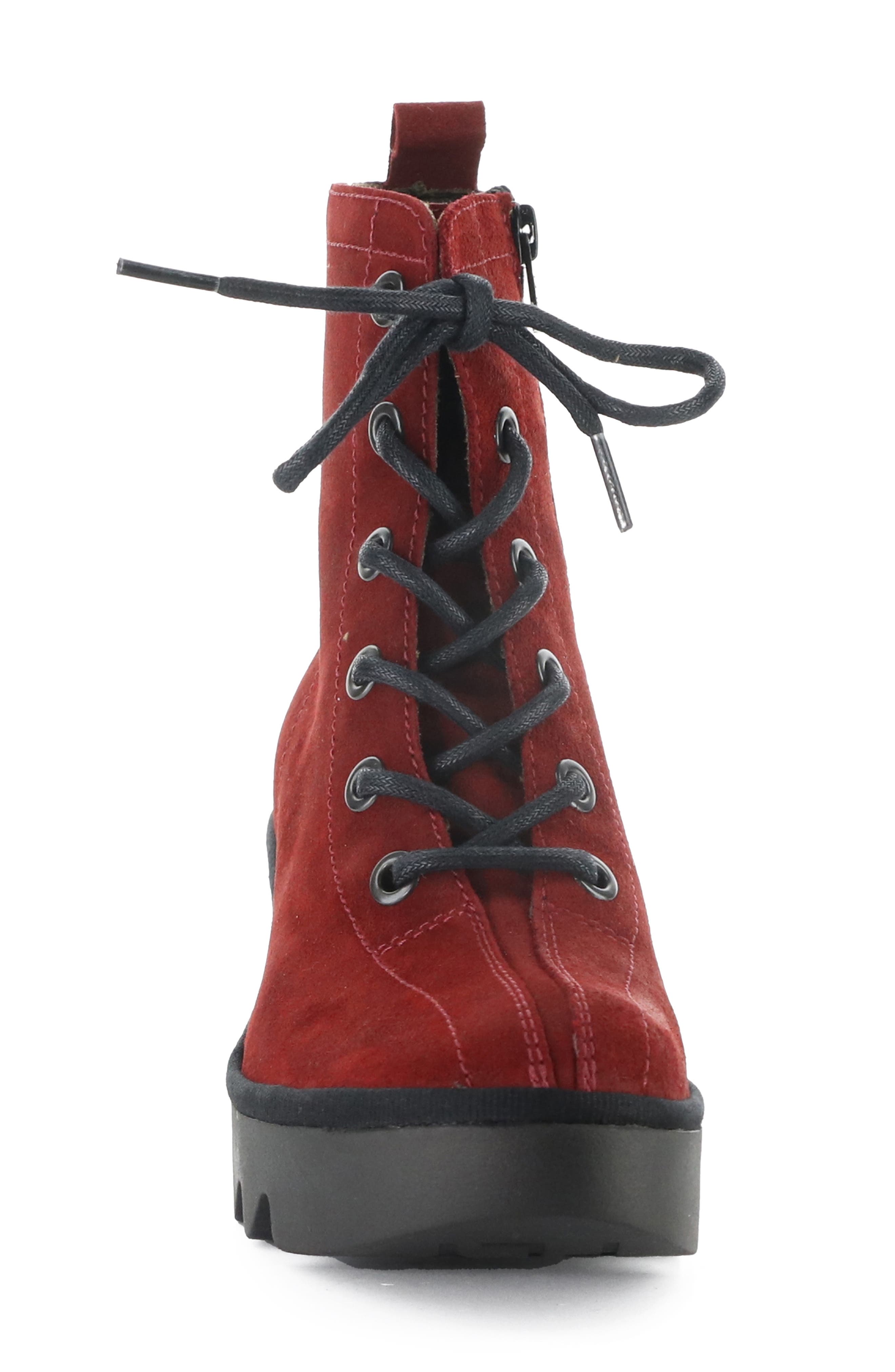 Bink Wedge Boot, Alternate, color, 004 RED
