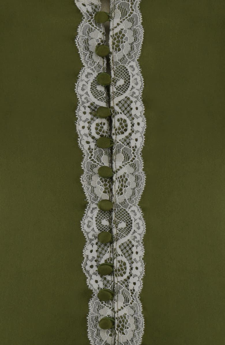 Mistress Rocks Lace Satin Camisole, Alternate, color, 